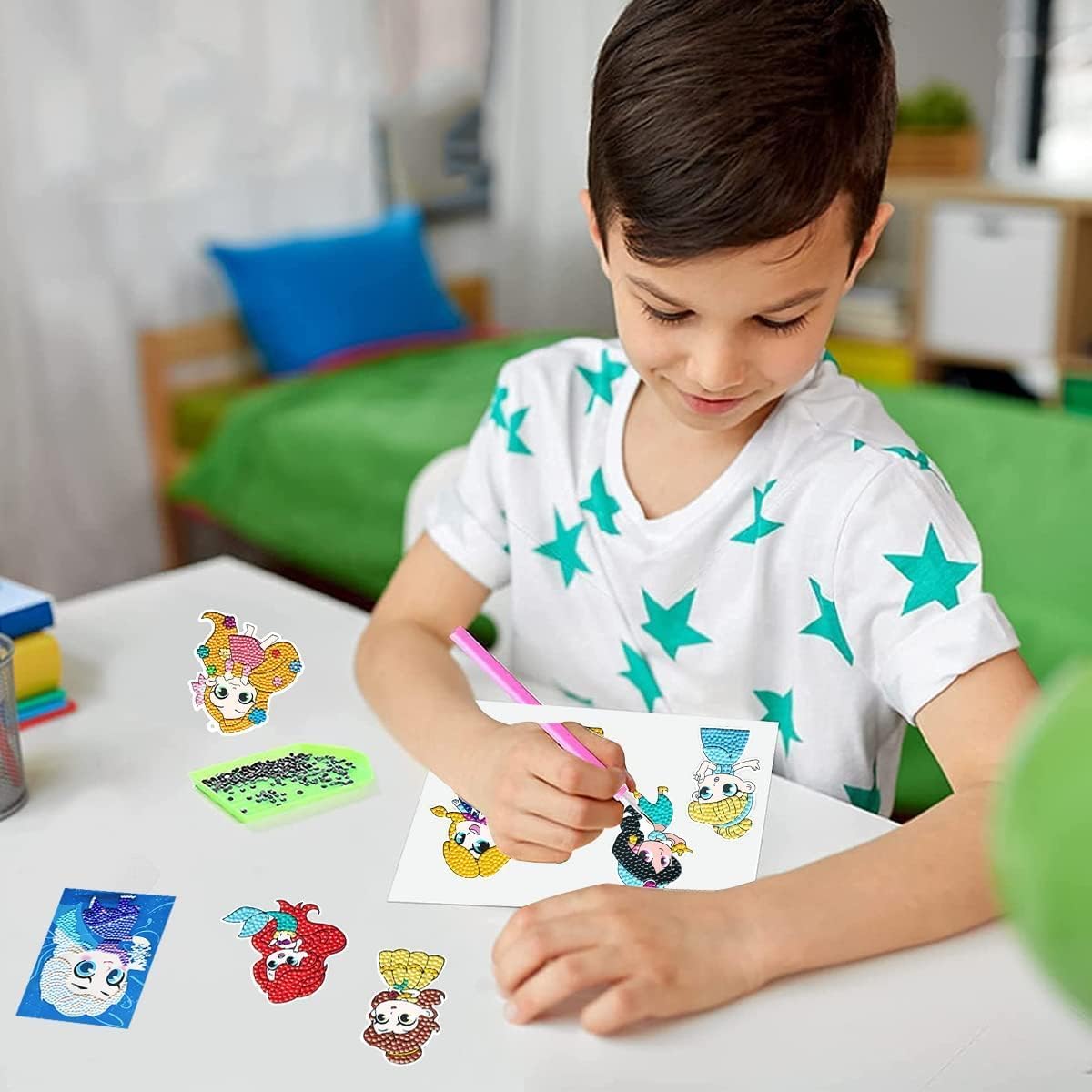 Diamant-Malerei für Kinder