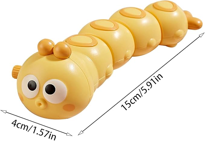 Lustige Wackelraupe – Aufziehbares Krabbelspielzeug