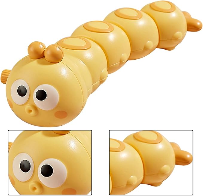 Lustige Wackelraupe – Aufziehbares Krabbelspielzeug