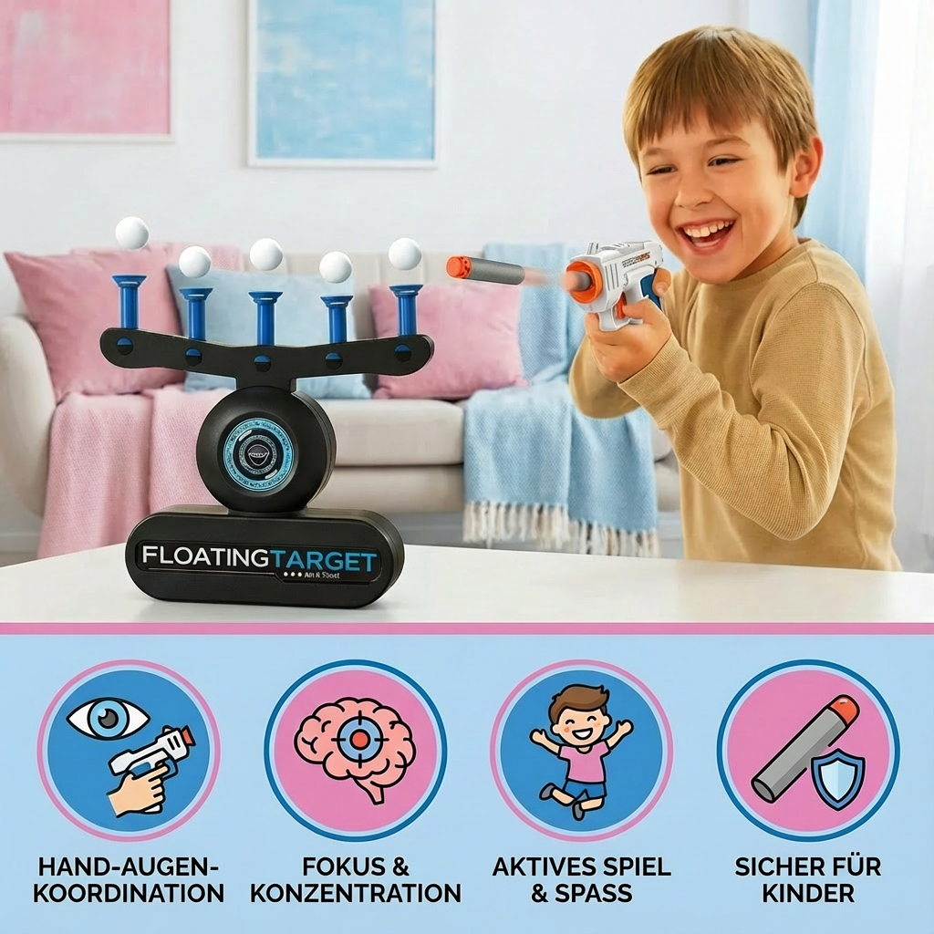 Schwebende Bälle - Zielschuss Spielzeug