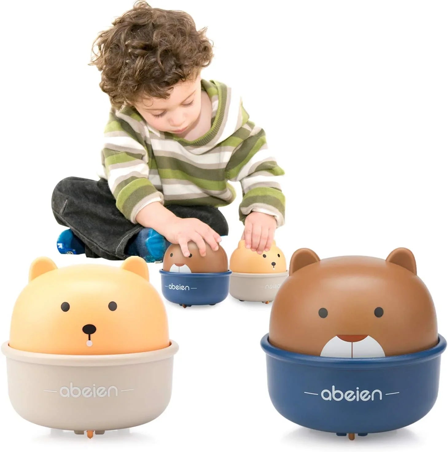 Tier auf Rädern – Lustiges Spielzeugauto für Kinder mit Tiergesichtern