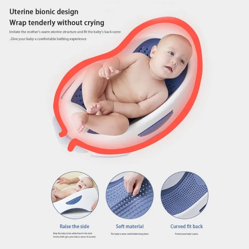 Ergonomischer Baby-Badewannen-Sitz für Neugeborene