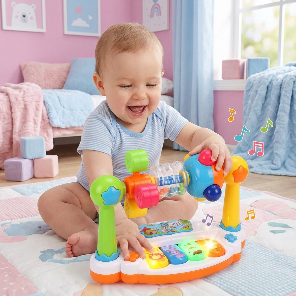 Musikalisches 5in1 Lernspielzeug für Babys