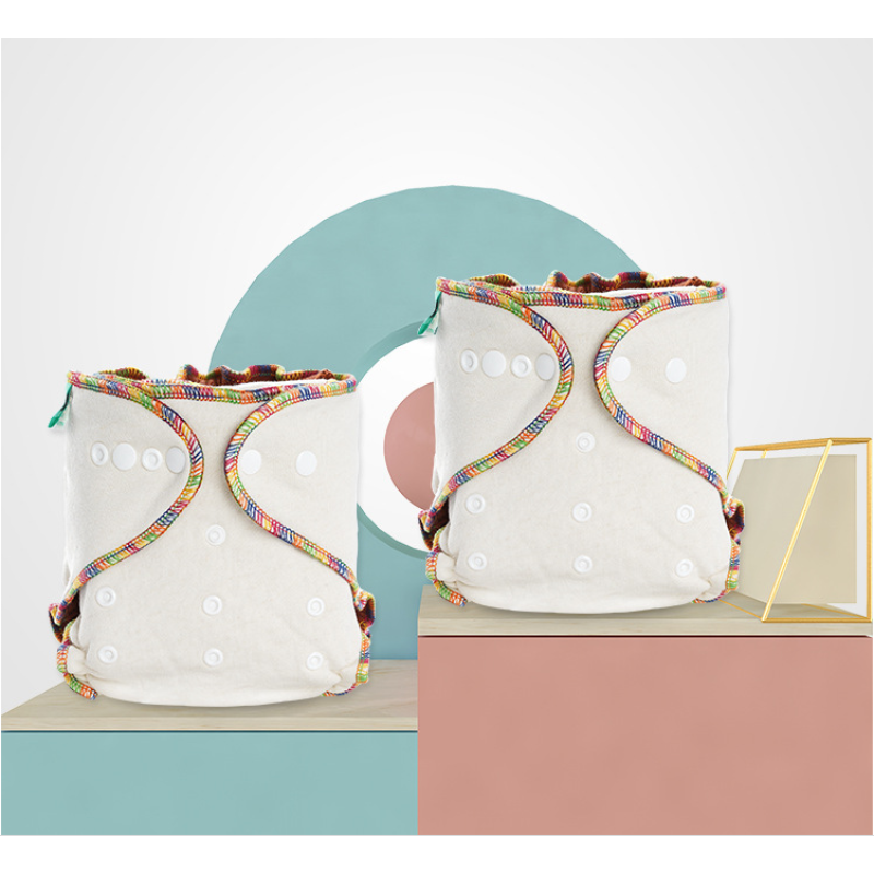 Wiederverwendbare Stoffwindeln mit Druckknöpfen – Ökologisch & Babysicher