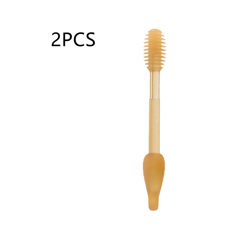 Baby Zahnbürsten Set aus Silikon – Mit Aufbewahrungsbox für unterwegs