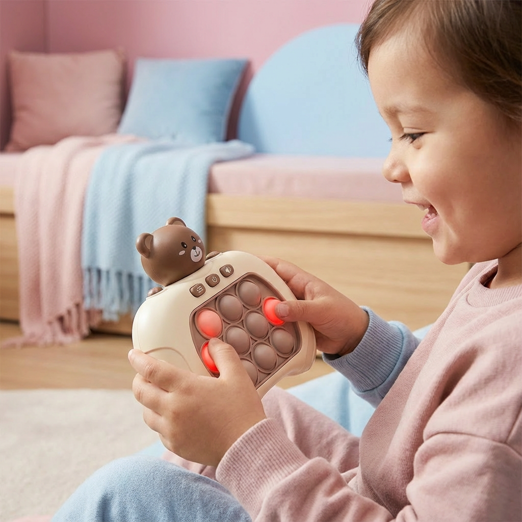 Reaktions Plopp-Spiel