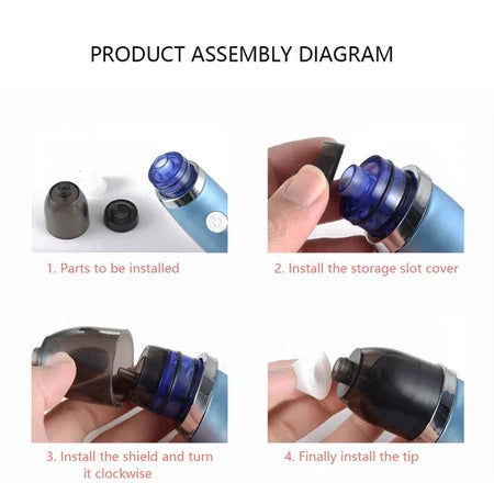 Elektrischer Nasensauger für Babys – Sanfte Nasenreinigung mit Saugkraft