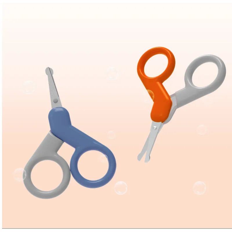 Baby Nagelschere mit Sicherheitskopf – Abgerundete Schere für Neugeborene