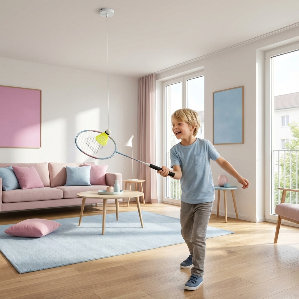 Indoor Federball Set Für Zuhause