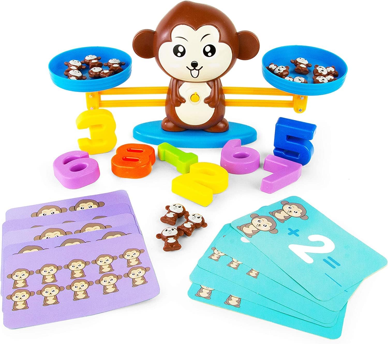 Spaßiges Rechnen mit der Affenwaage