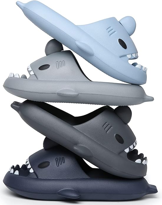 JacoliensSlippers | Haifisch Hausschuhe