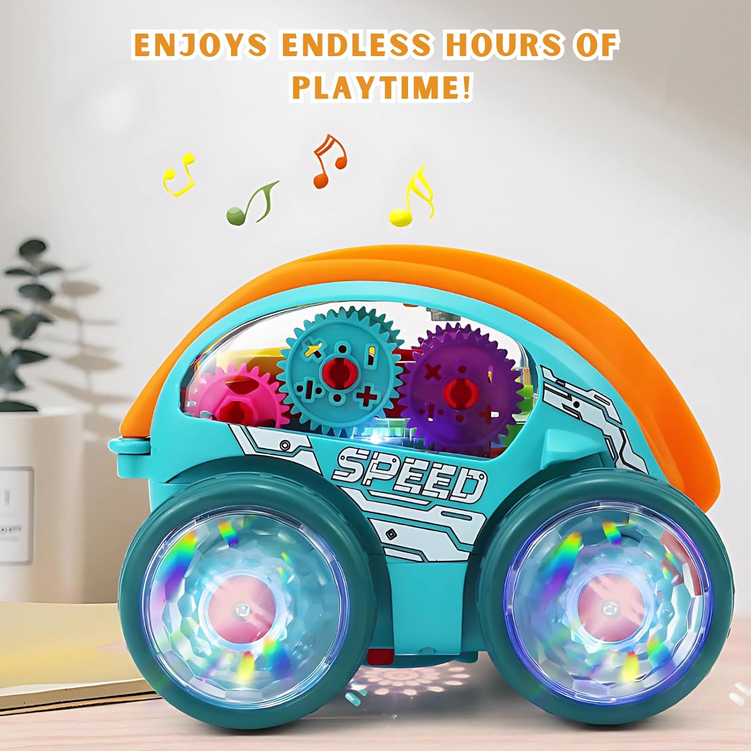 LED Purzelbaum Fahrzeug mit Musik