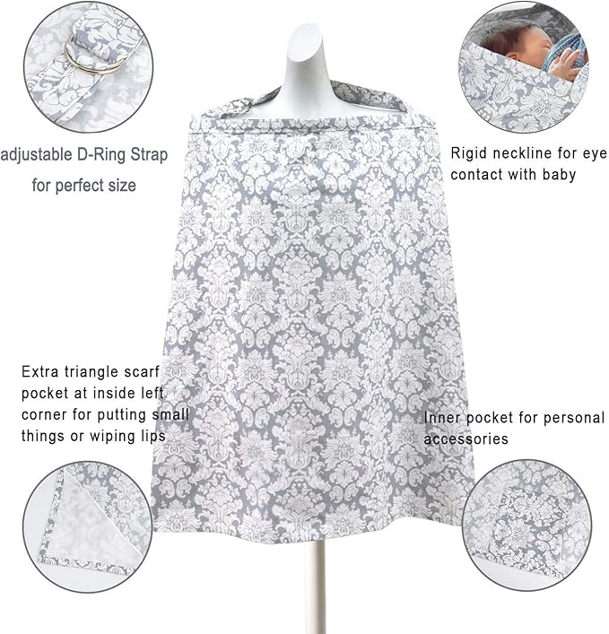 Stillhütchen mit Sichtfenster - Atmungsaktiver Stillschalbezug