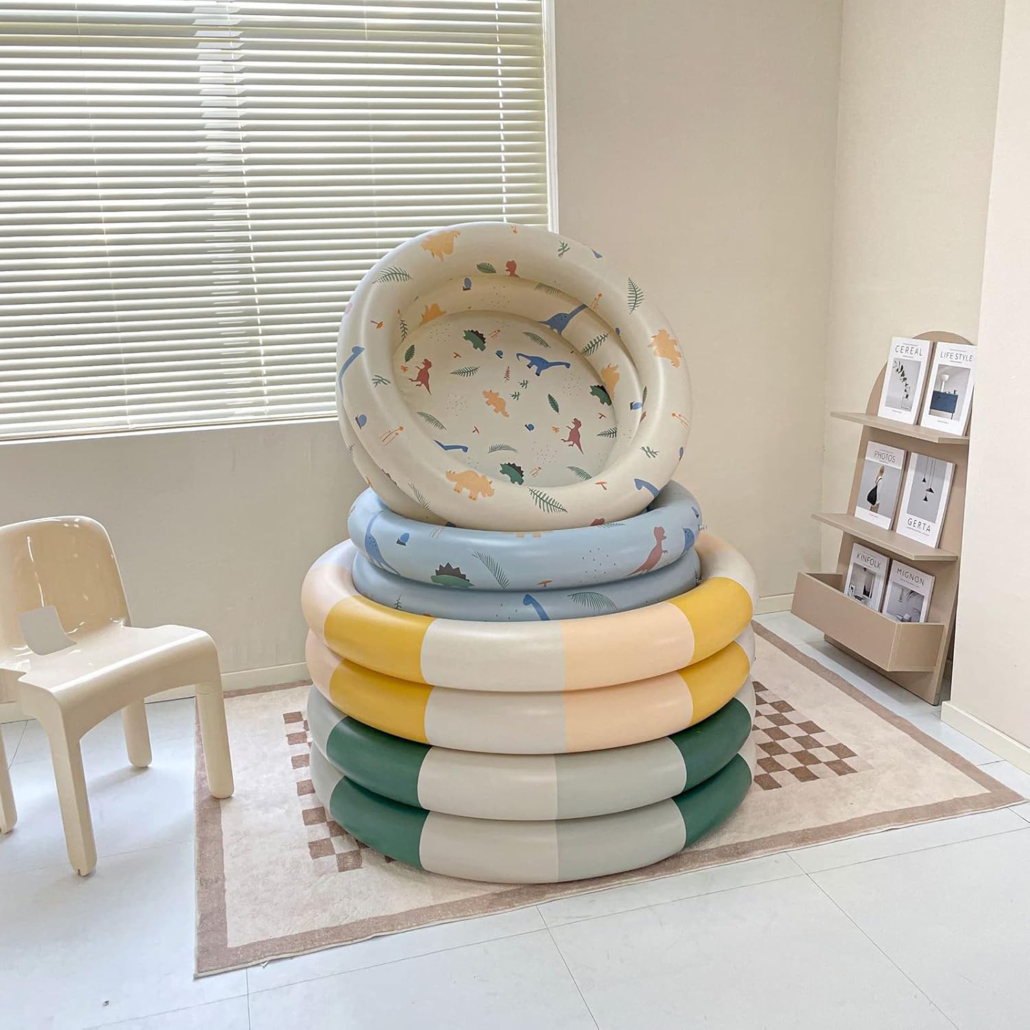 Sommerlicher Planschspaß – Aufblasbares Wasservergnügen