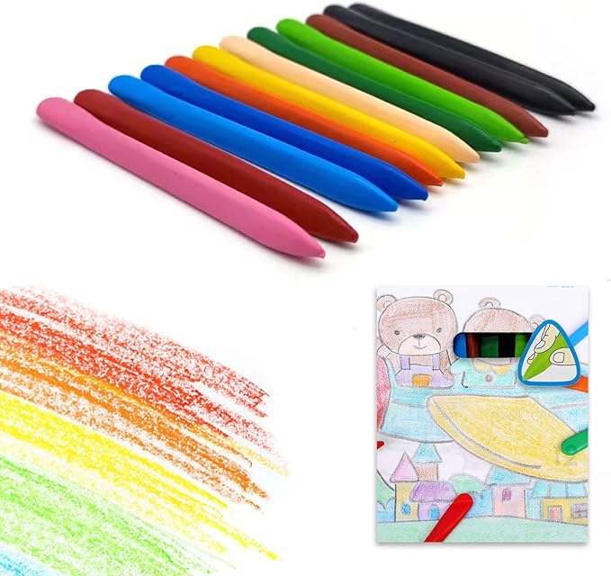 Umweltfreundliche Bunte Wachsmalstifte