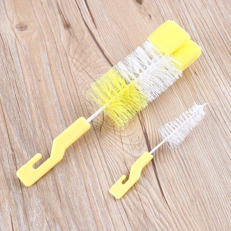 Flaschenreiniger Set für Babys – Reinigungsbürste für Flaschen und Sauger