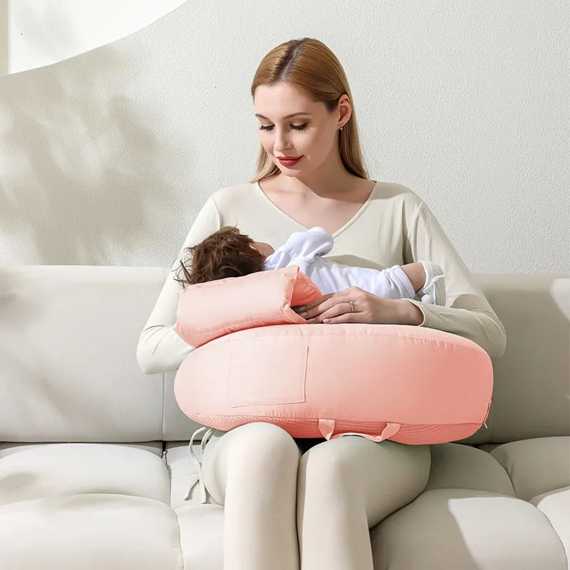 Stillkissen mit Rückenstütze – Ergonomisches Babykissen zum Stillen