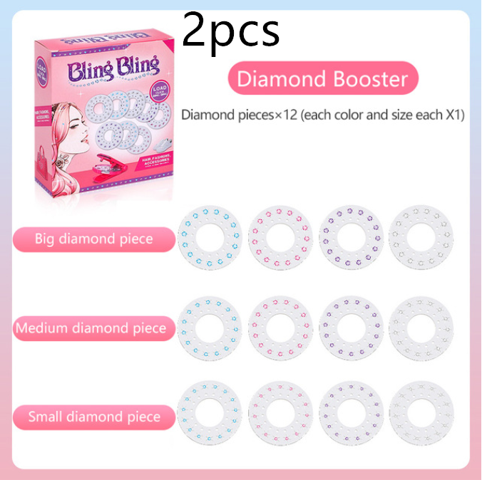 Elektrische Haarflechtmaschine für Kinder – DIY Flechtset mit Zubehör & Perlen