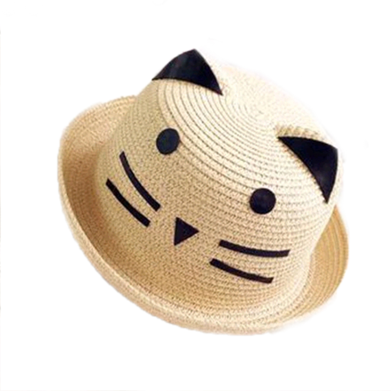 Sonnenhut für Babys mit Katzenohr-Design – Stylischer Sommerhut für Kinder