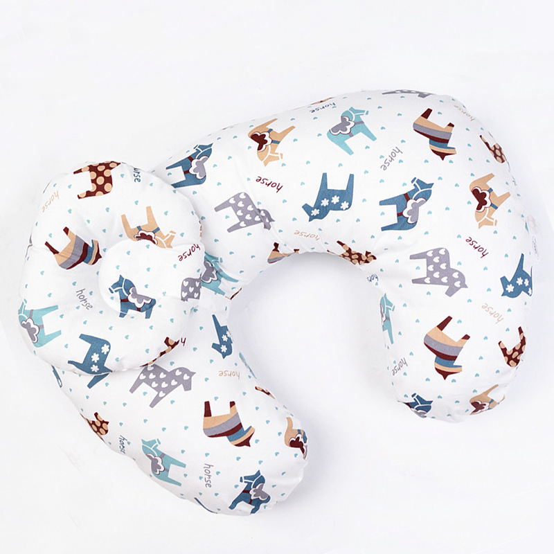 Multifunktionales Stillkissen mit Babykopfkissen für Mama & Baby