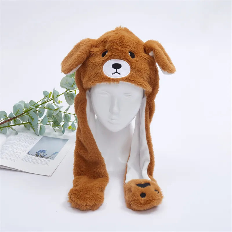 Lustige Mütze mit Wackelohren