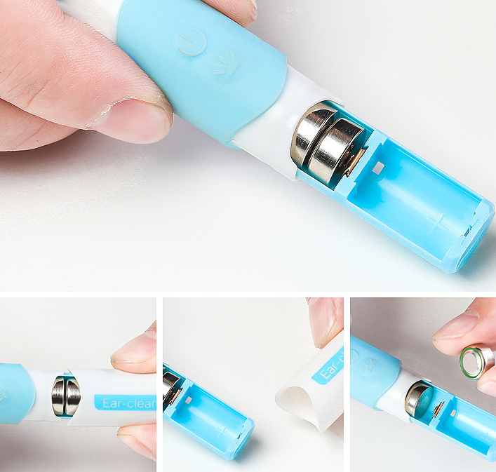 Ohrreiniger mit LED Licht für Kinder – Sanfte Ohrenpflege für Babys & Kleinkinder