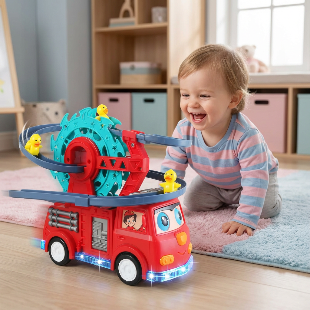 Feuerwehr Entenrutsche Spielauto