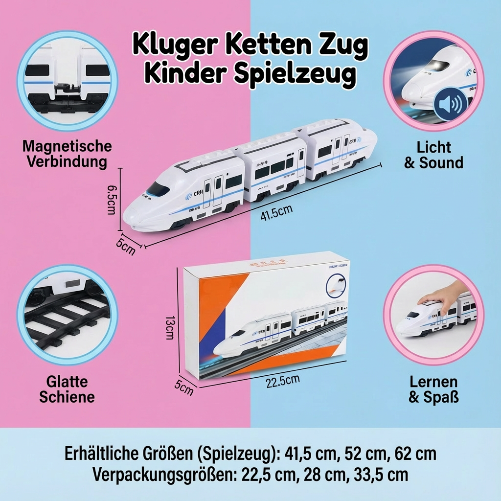 Kluger Ketten Zug Kinder Spielzeug