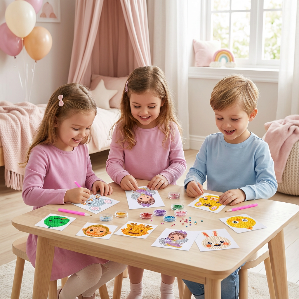 Sticker Diamantmalerei für Kinder