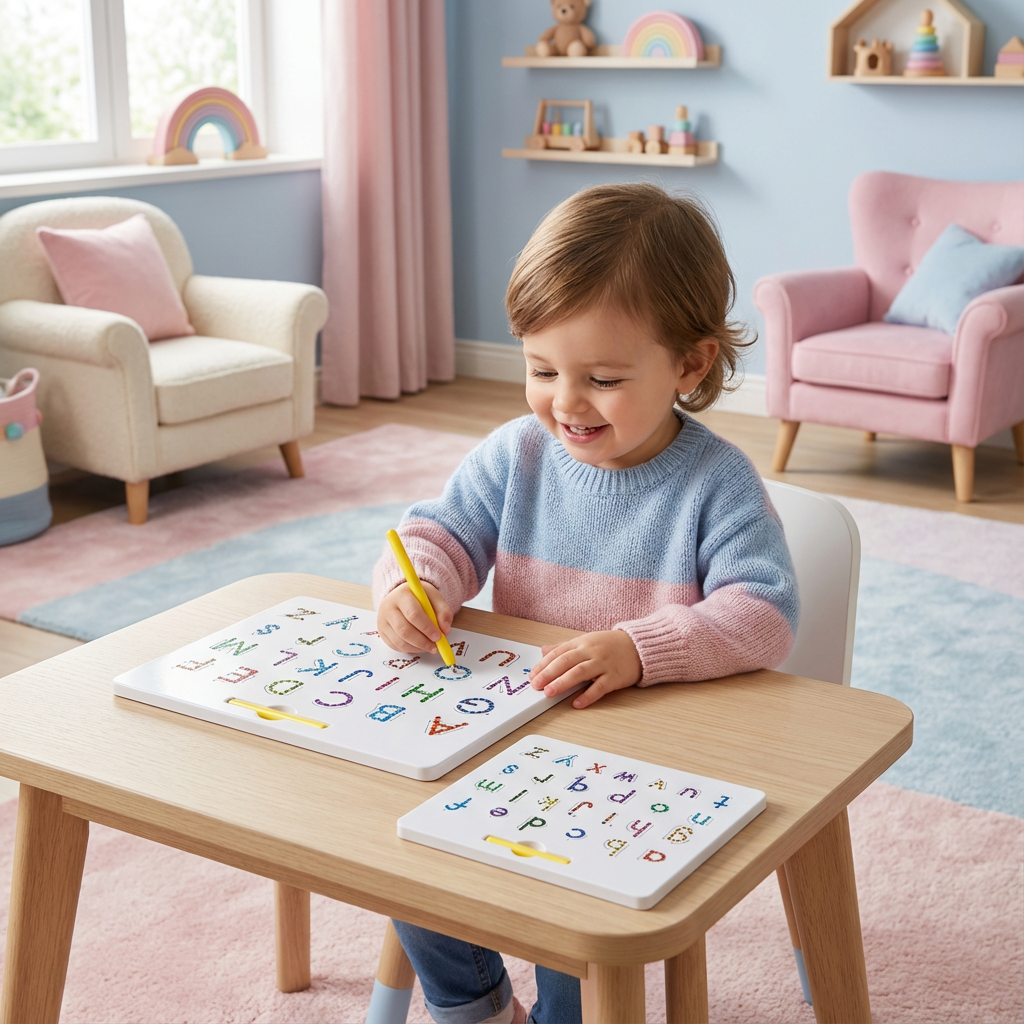 Pädagogisches Magnetkugel Schreiben Lernbrett