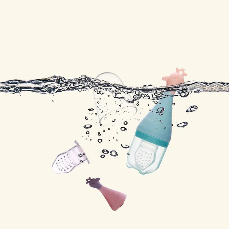 Baby Obst- und Gemüse Beißring – Fütterungshilfe mit Tier-Design