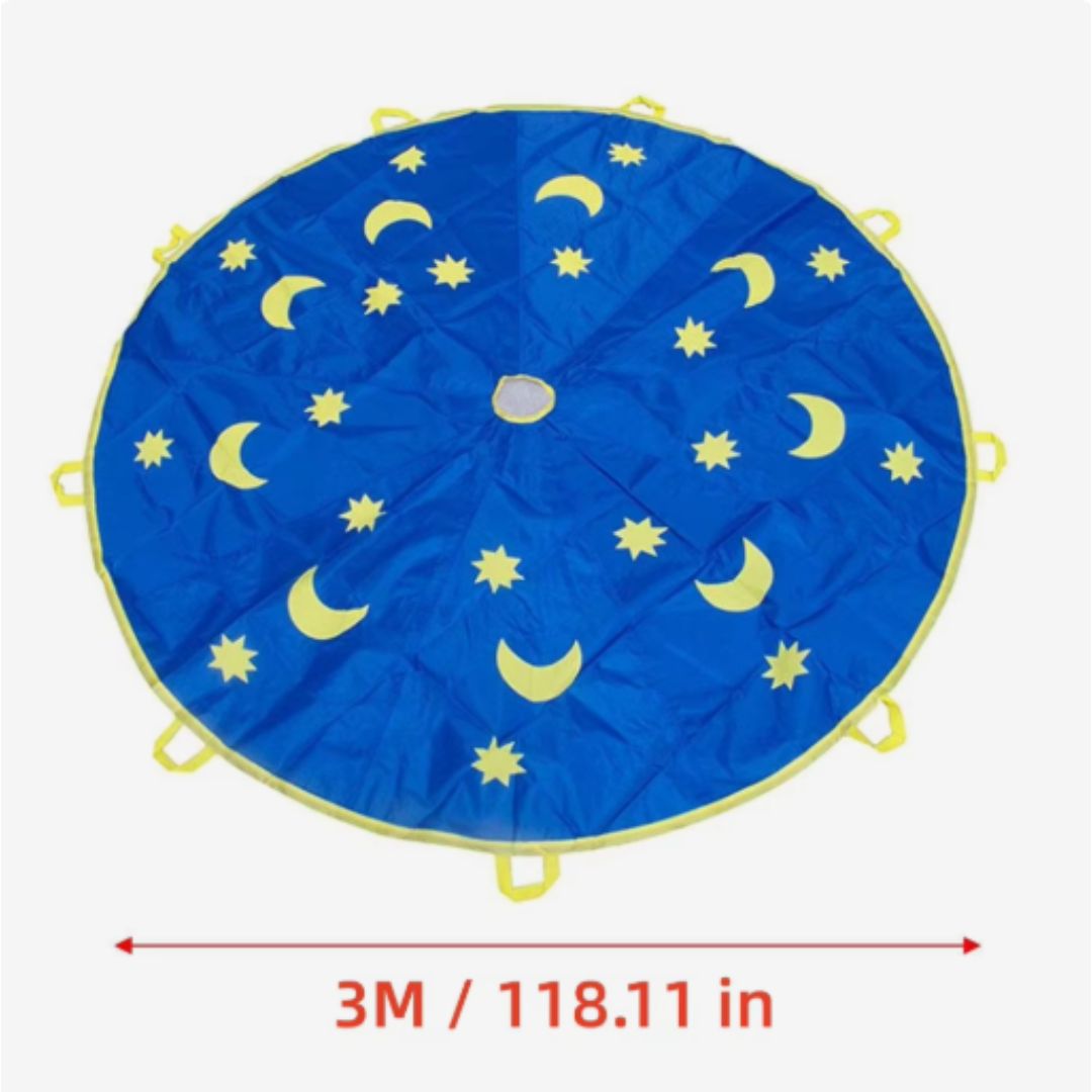 Kinder Schwungtuch Rund – Spiel- und Bewegungstuch