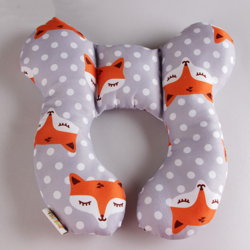 Baby-Nackenkissen für Autositz, Kinderwagen und Reisen