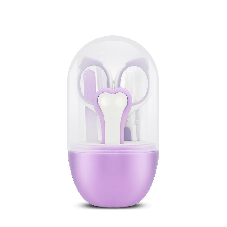 Baby Pflege Set – Sicherheitsnagelschere, Nagelfeile und Pinzette für Kinder