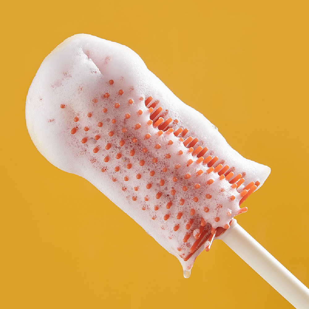 Flaschenbürsten Set für Babyflaschen – 5-teiliges Reinigungsset mit Halter