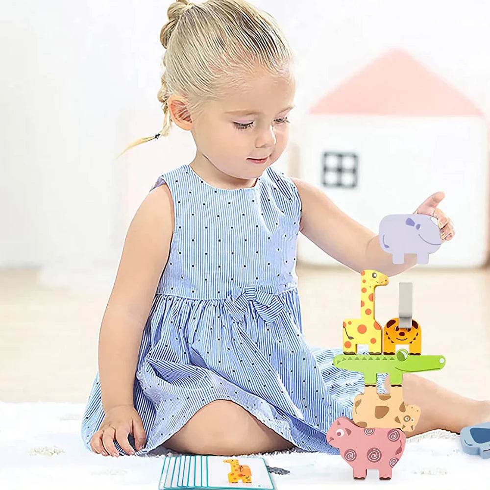 Tierischer Stapelspaß – Lernspiel für Geschicklichkeit