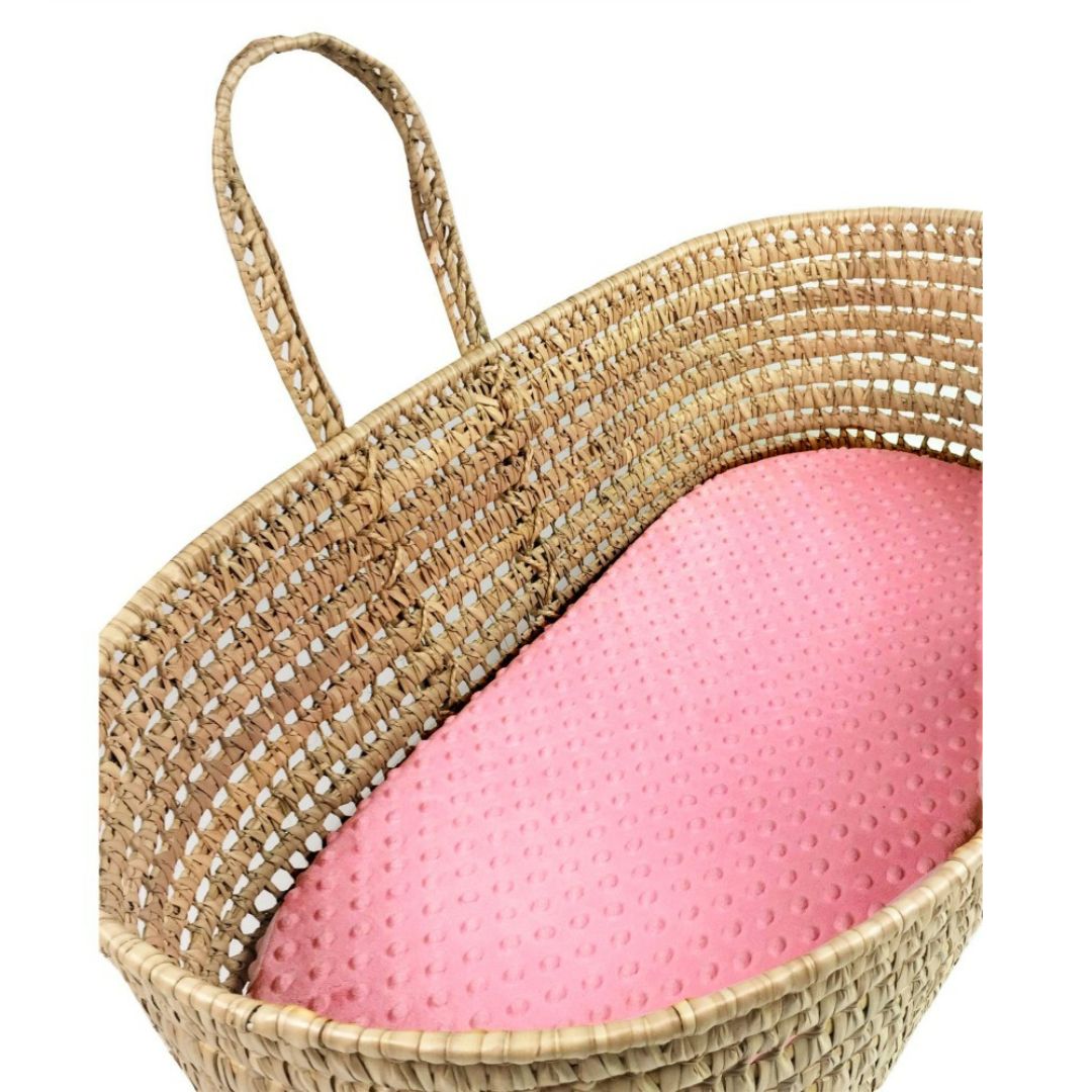 Moseskorb Matratzenbezug – Weicher & Rutschfester Bezug für Babykorb Matratze