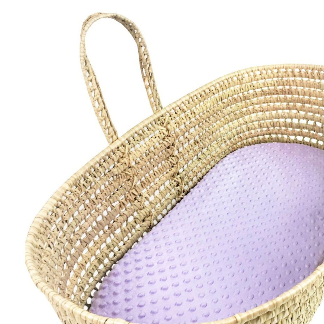 Moseskorb Matratzenbezug – Weicher & Rutschfester Bezug für Babykorb Matratze