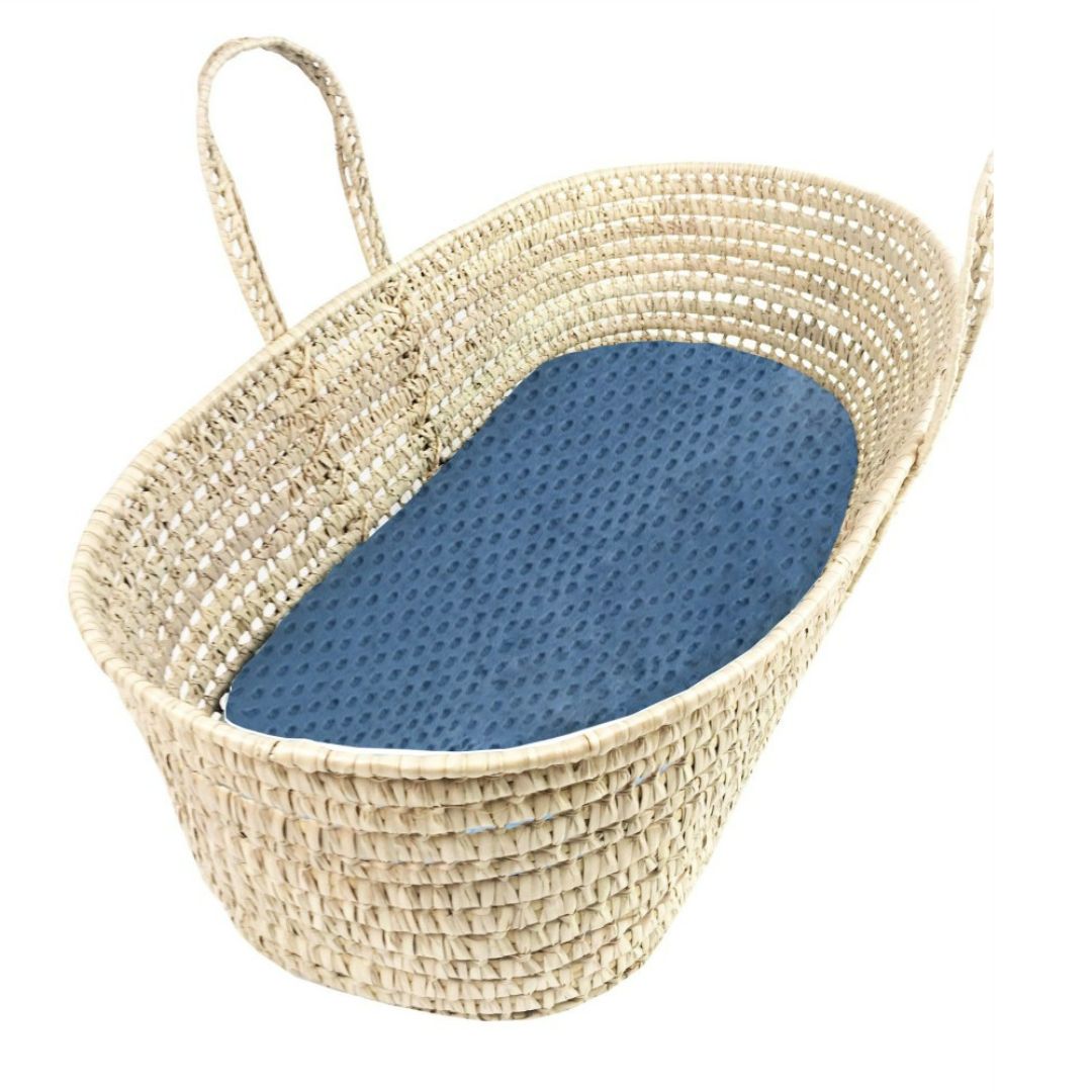 Moseskorb Matratzenbezug – Weicher & Rutschfester Bezug für Babykorb Matratze