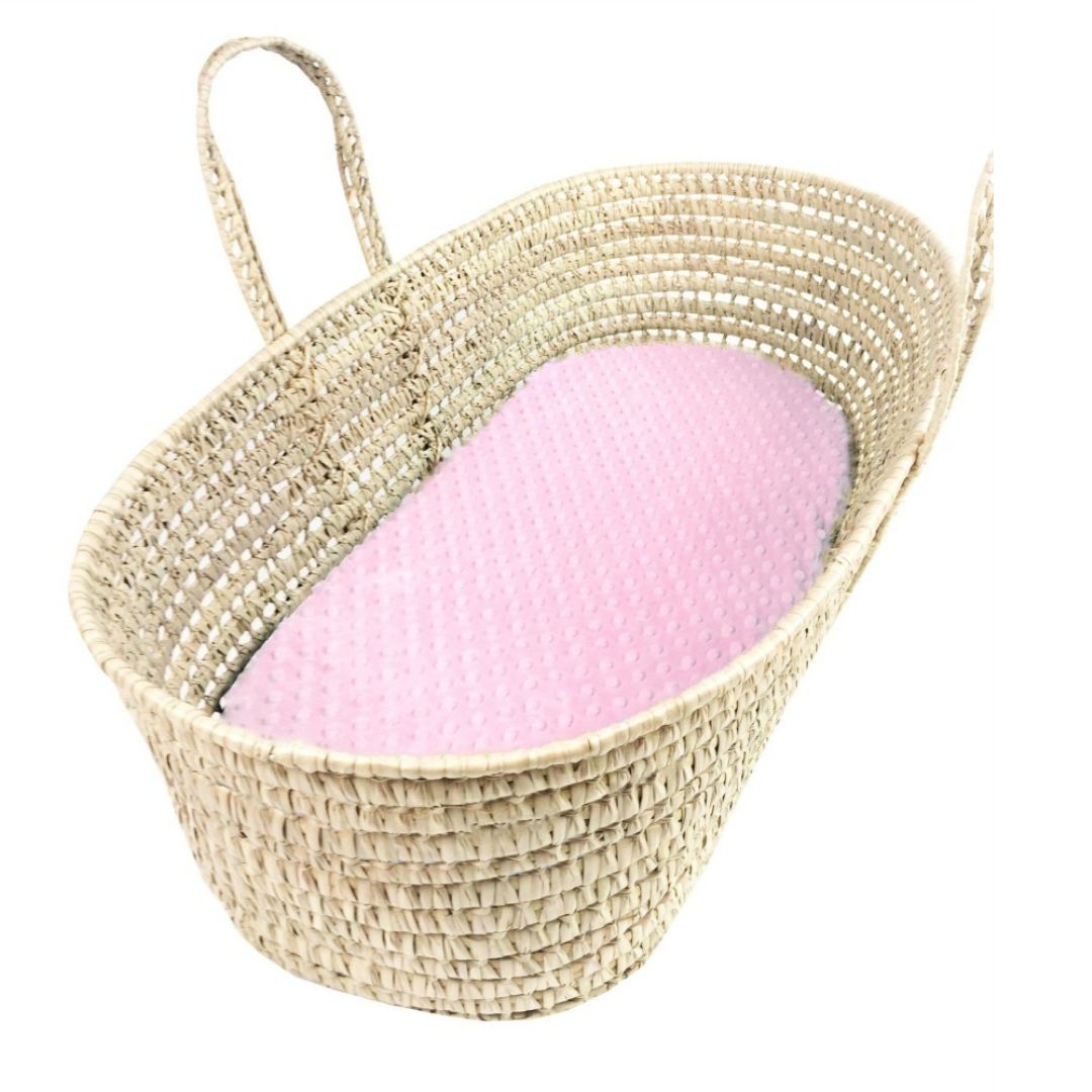 Moseskorb Matratzenbezug – Weicher & Rutschfester Bezug für Babykorb Matratze