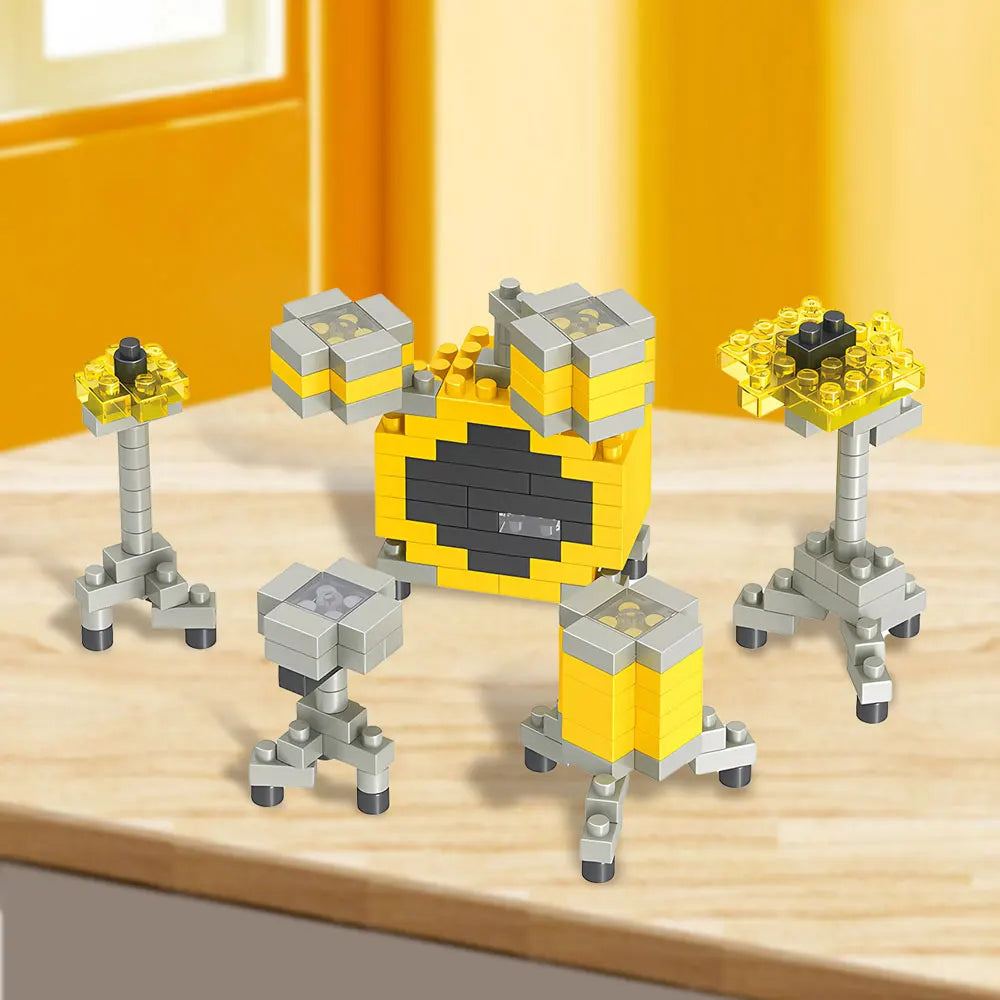 DIY Miniatur-Musikinstrument aus Bausteinen – Sammlerset