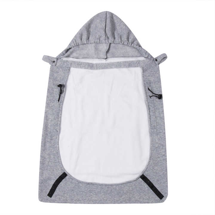 Baby Tragecover mit Kapuze – Universal Überzug für Babytragen & Tragetücher