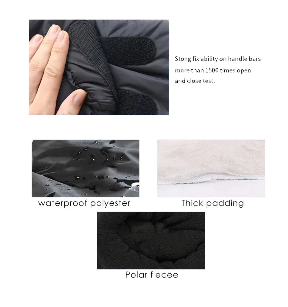 Kinderwagen Handschuhe für Eltern – Winter Handwärmer für Kinderwagen