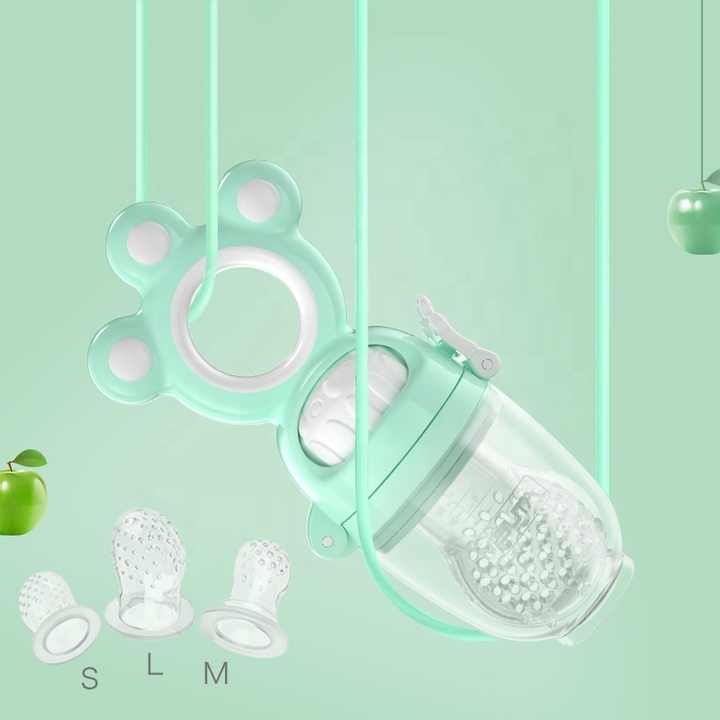 Frucht Schnuller für Babys – Beißring und Obstspender in einem