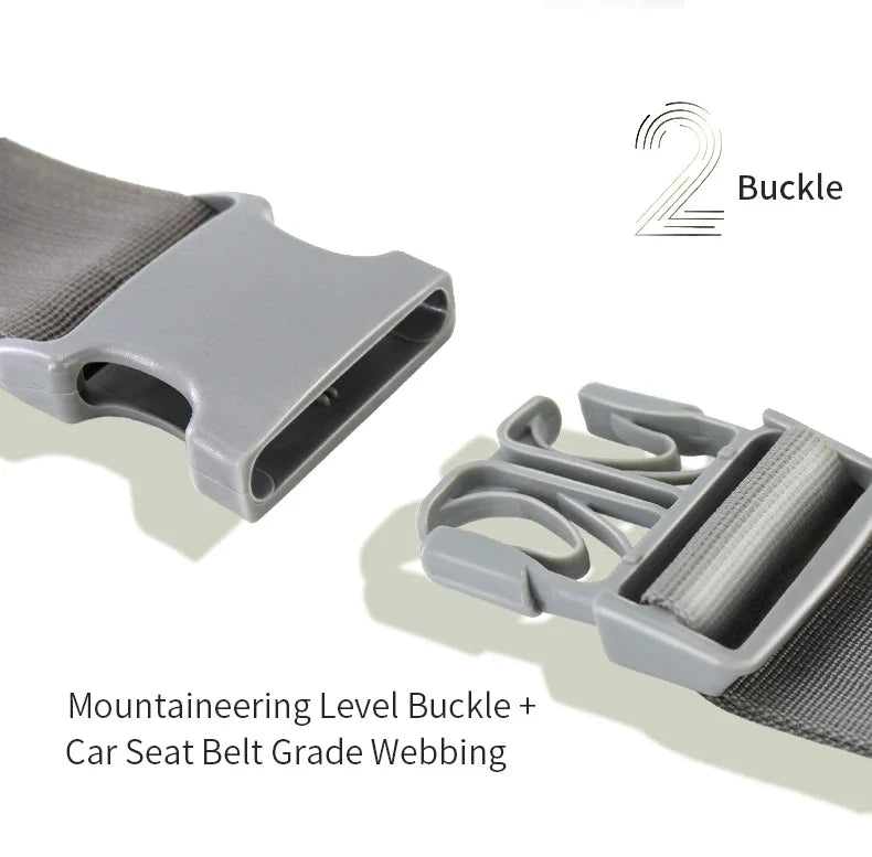 Babytrage mit Hüftsitz – Ergonomische Tragehilfe für Neugeborene & Kleinkinder