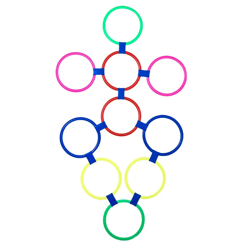 Koordinationsringe Set für Kinder – Trainingsringe mit Verbindern