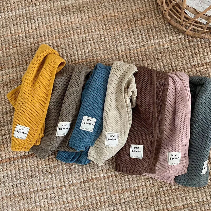 Kinder Strickschal – Weicher und Wärmender Schal in Zeitlosem Design