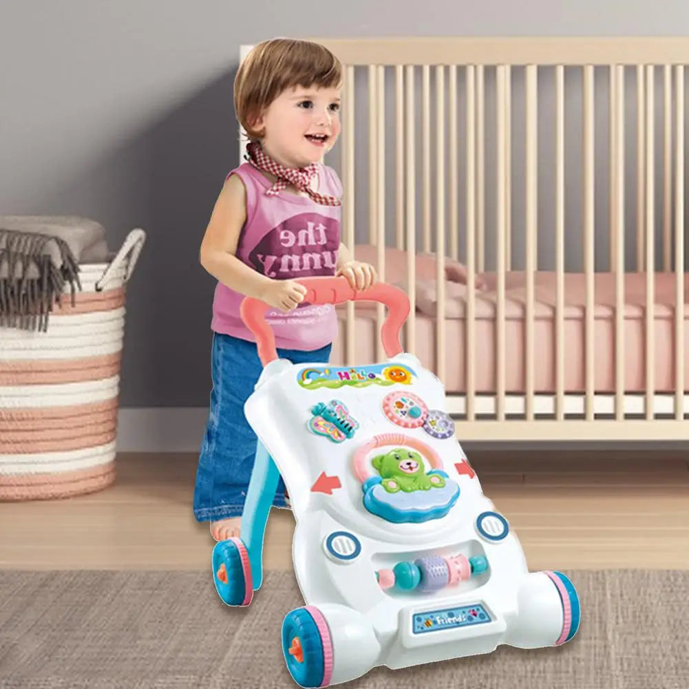 Lauflernwagen mit Musik – Baby Spiel- und Laufhilfe mit Lernspielzeug