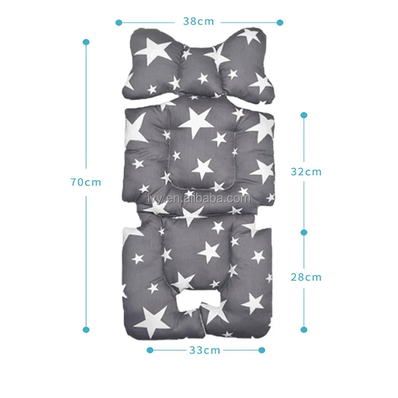 Bequeme Babyschalen Polsterauflage – Atmungsaktive Stroller Einlage