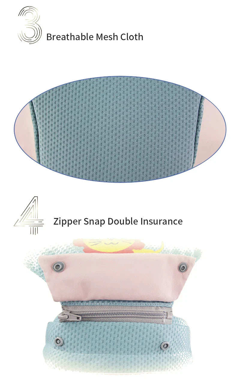 Babytrage mit Hüftsitz – Ergonomische Tragehilfe für Neugeborene & Kleinkinder